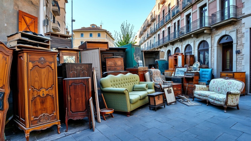 Vaciado de pisos de muebles y enseres en Sant Boi de Llobregat